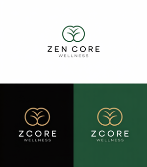 Logo Design by Pixel Rashida for Zen Core Wellness  | Design: #35529668
