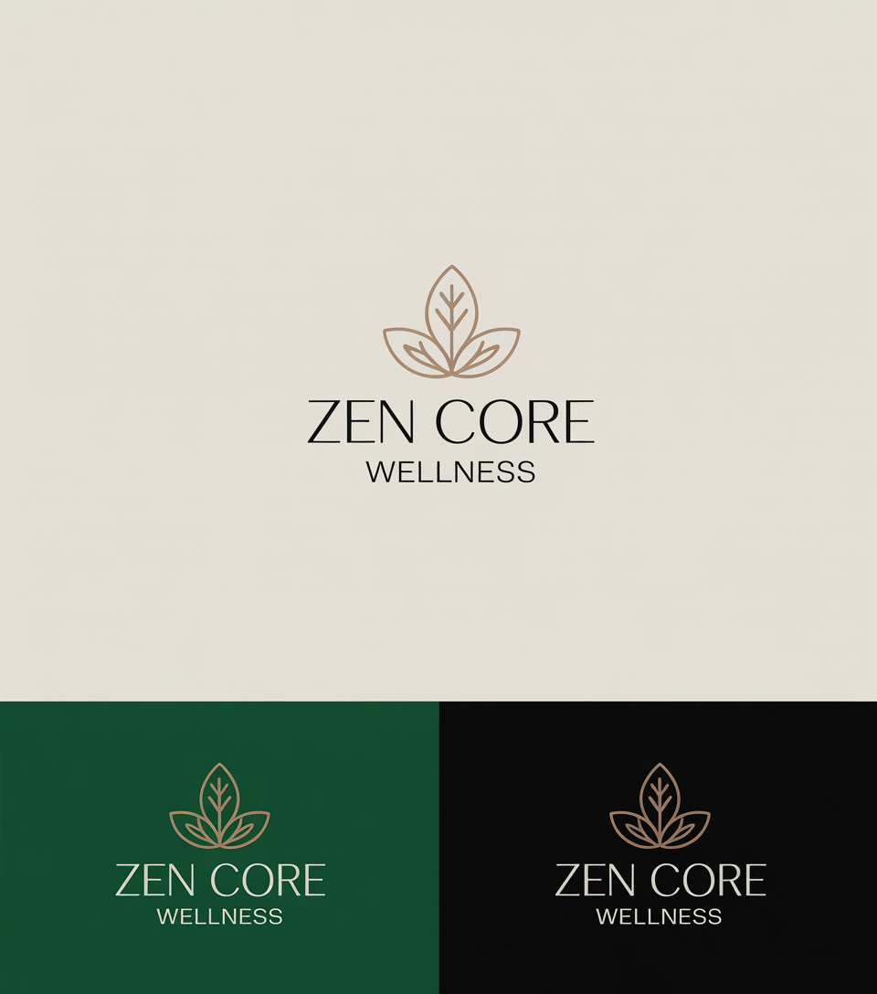 Logo Design by Pixel Rashida for Zen Core Wellness  | Design #35529669