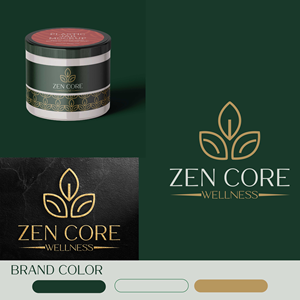 Logo Design by Pixel Rashida for Zen Core Wellness  | Design: #35532810