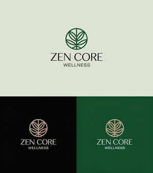 Logo Design by Pixel Rashida for Zen Core Wellness  | Design: #35534155