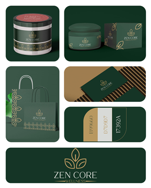 Logo Design by Pixel Rashida for Zen Core Wellness  | Design: #35547167