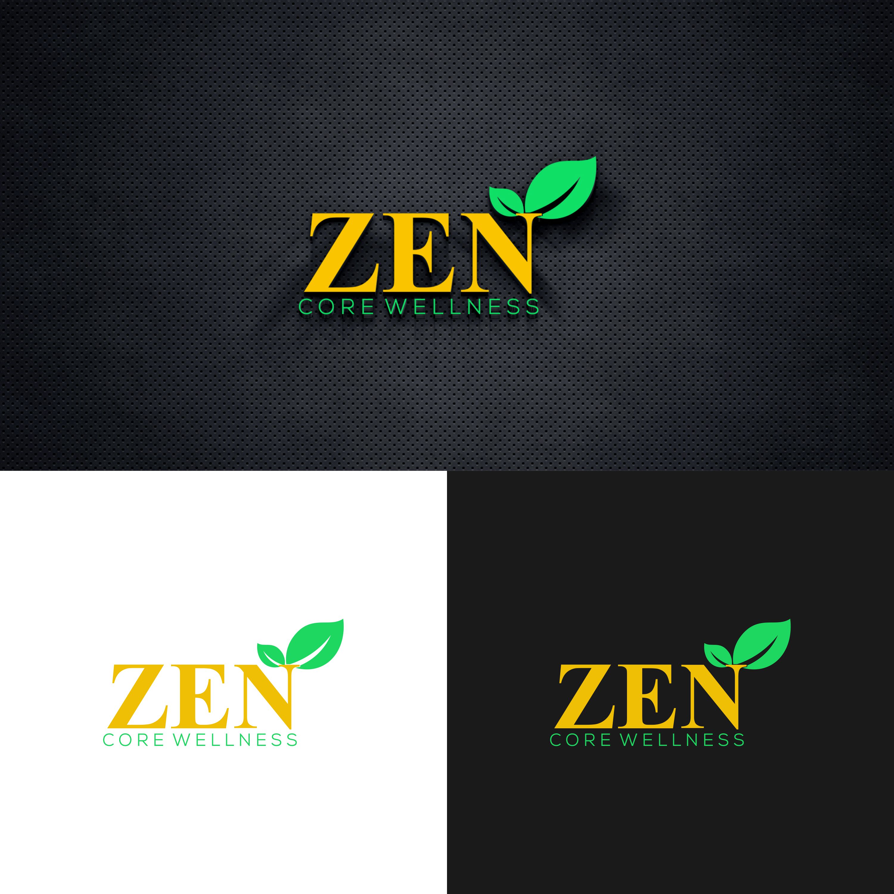 Logo Design by Berkah_Bandot for Zen Core Wellness  | Design #35529432