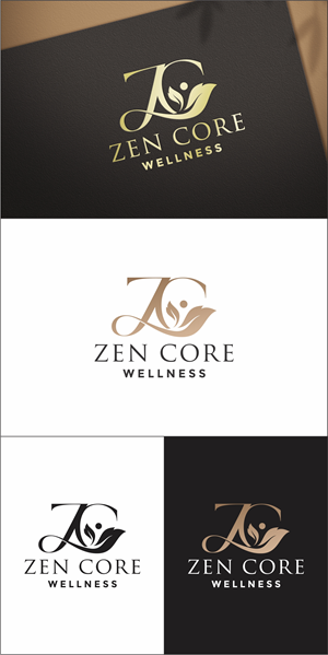 Diseño de Logo por Robert Macwan para Zen Core Wellness  | Diseño: #35563532