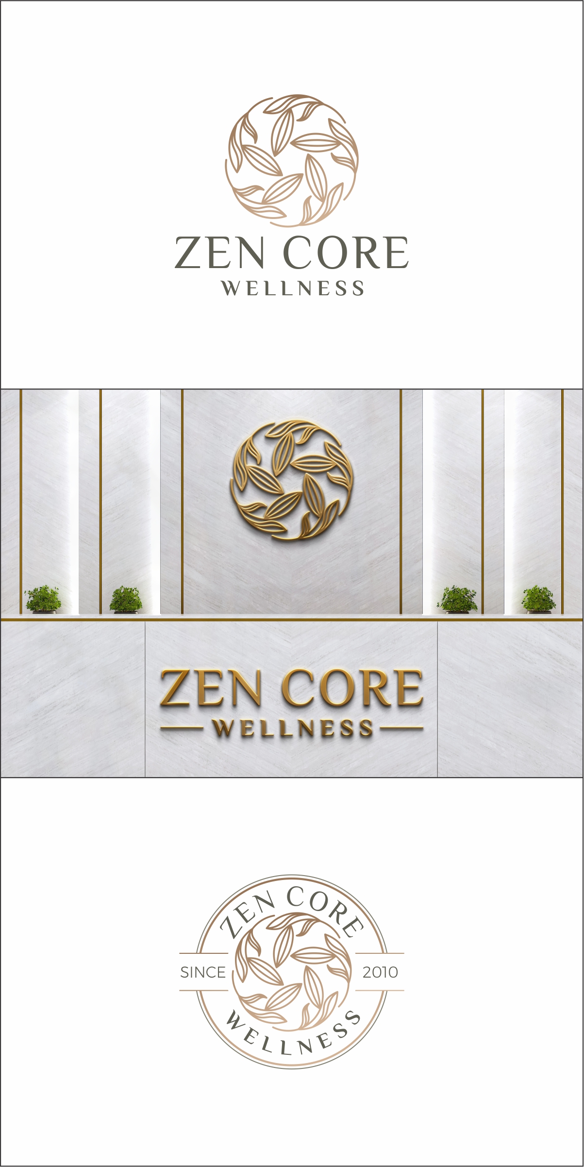 Diseño de Logo por Robert Macwan para Zen Core Wellness  | Diseño #35563534