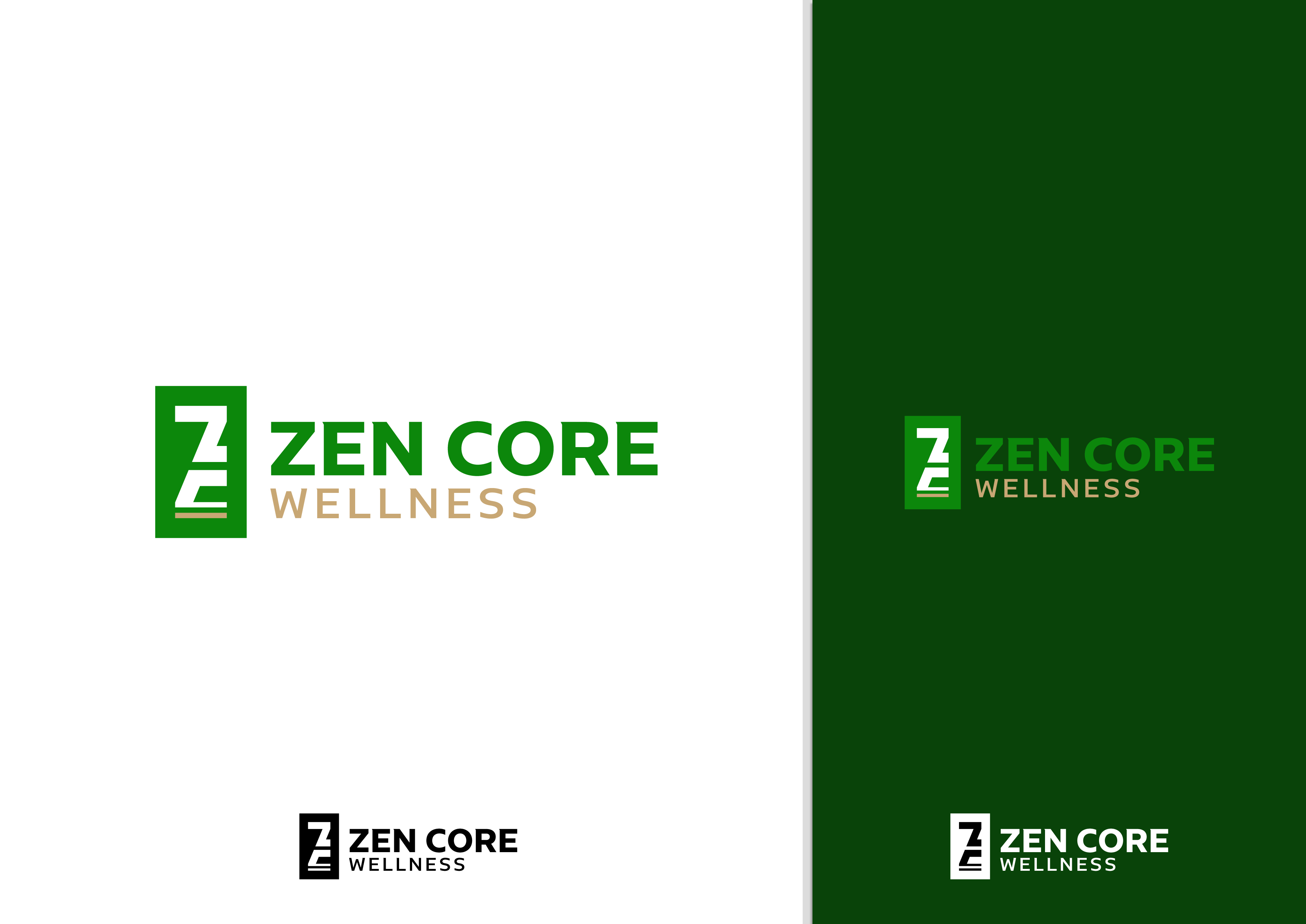 Logo Design by DiLion for Zen Core Wellness  | Design #35524760