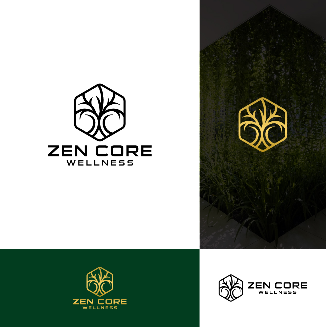 Diseño de Logo por Deziners Zone para Zen Core Wellness  | Diseño #35527652