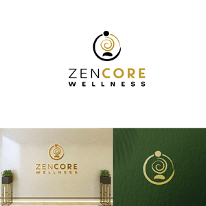 Diseño de Logo por AbhishekkM'24 para Zen Core Wellness  | Diseño: #35530989