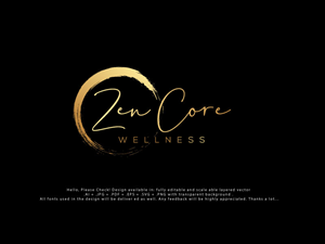 Logo-Design von Pro_DesignMaster für Zen Core Wellness  | Design: #35564093
