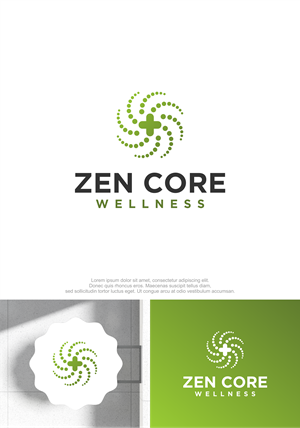 Diseño de Logo por M.Syaiful Huda para Zen Core Wellness  | Diseño: #35525486