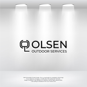Logo Design by LogoEon for Olsen Outdoor Services | Design: #35529858