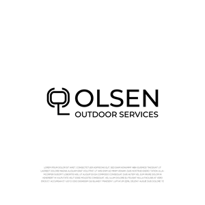 Logo Design by LogoEon for Olsen Outdoor Services | Design: #35529859