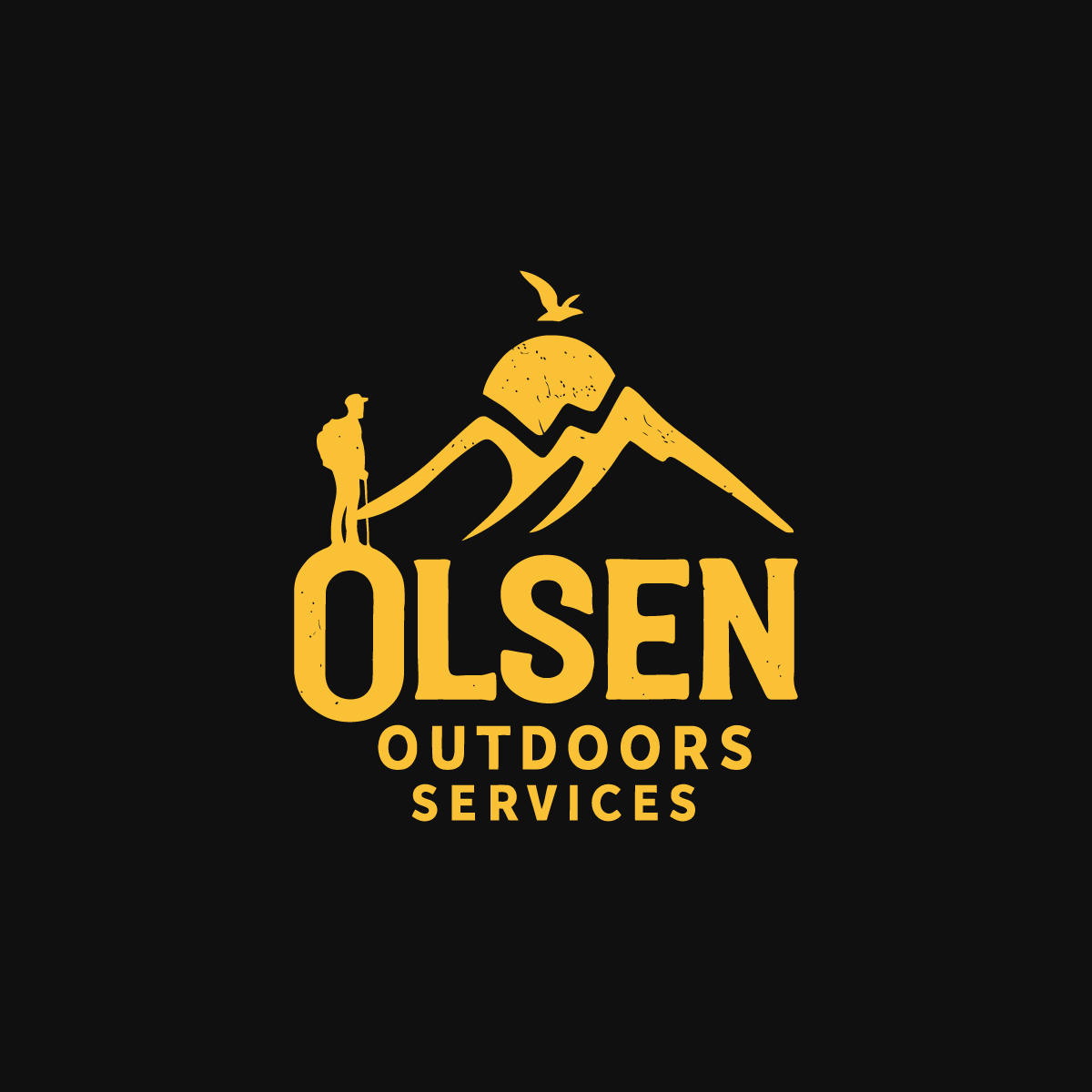 Logo Design by Designzz. for Olsen Outdoor Services | Design #35531875