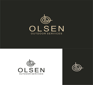 Logo-Design von GI ART für Olsen Outdoor Services | Design: #35562781