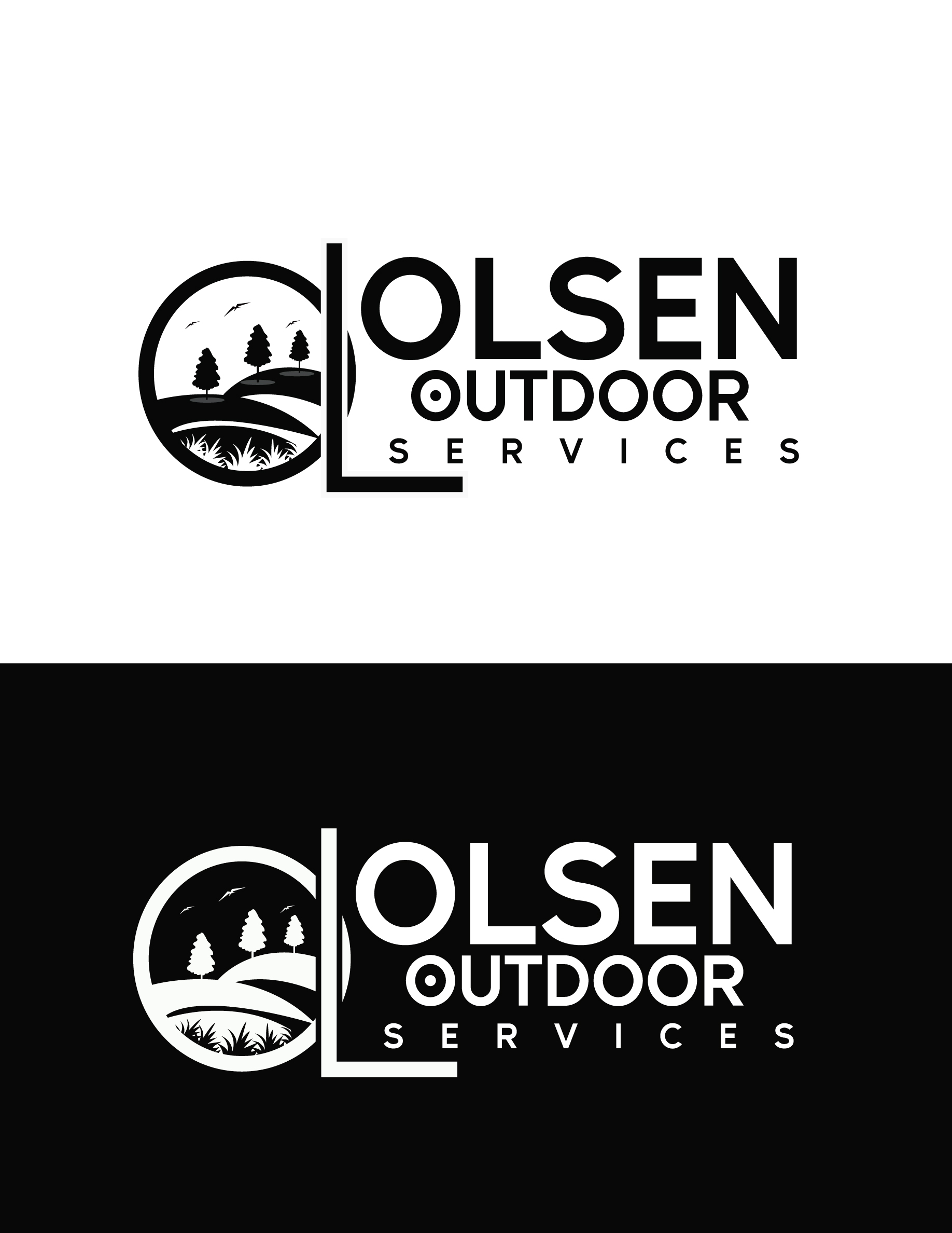Logo-Design von Revolt Team für Olsen Outdoor Services | Design #35527062