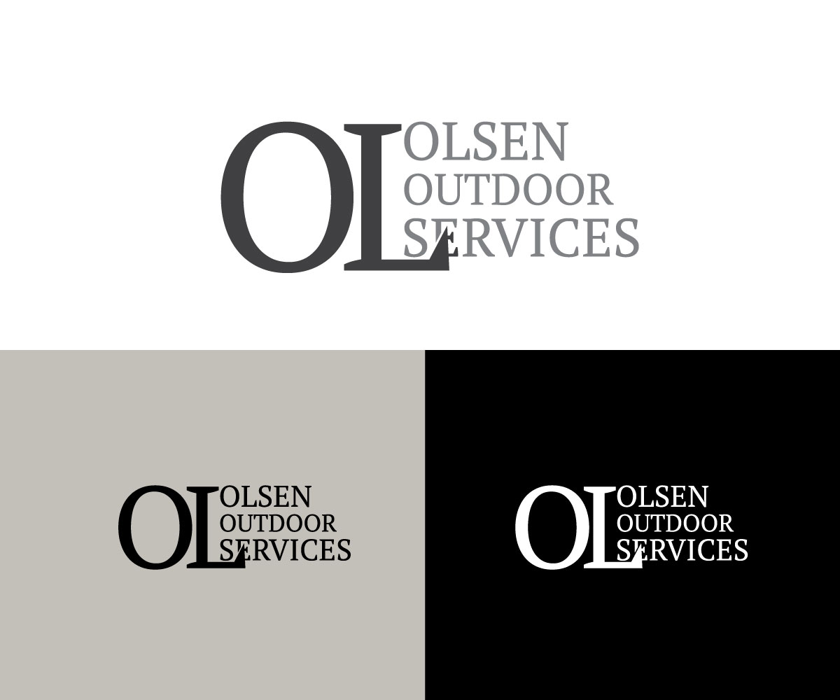 Logo Design by Design_tamim for Olsen Outdoor Services | Design #35535360