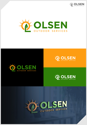 Logo Design by IDesign1606 for Olsen Outdoor Services | Design: #35532667