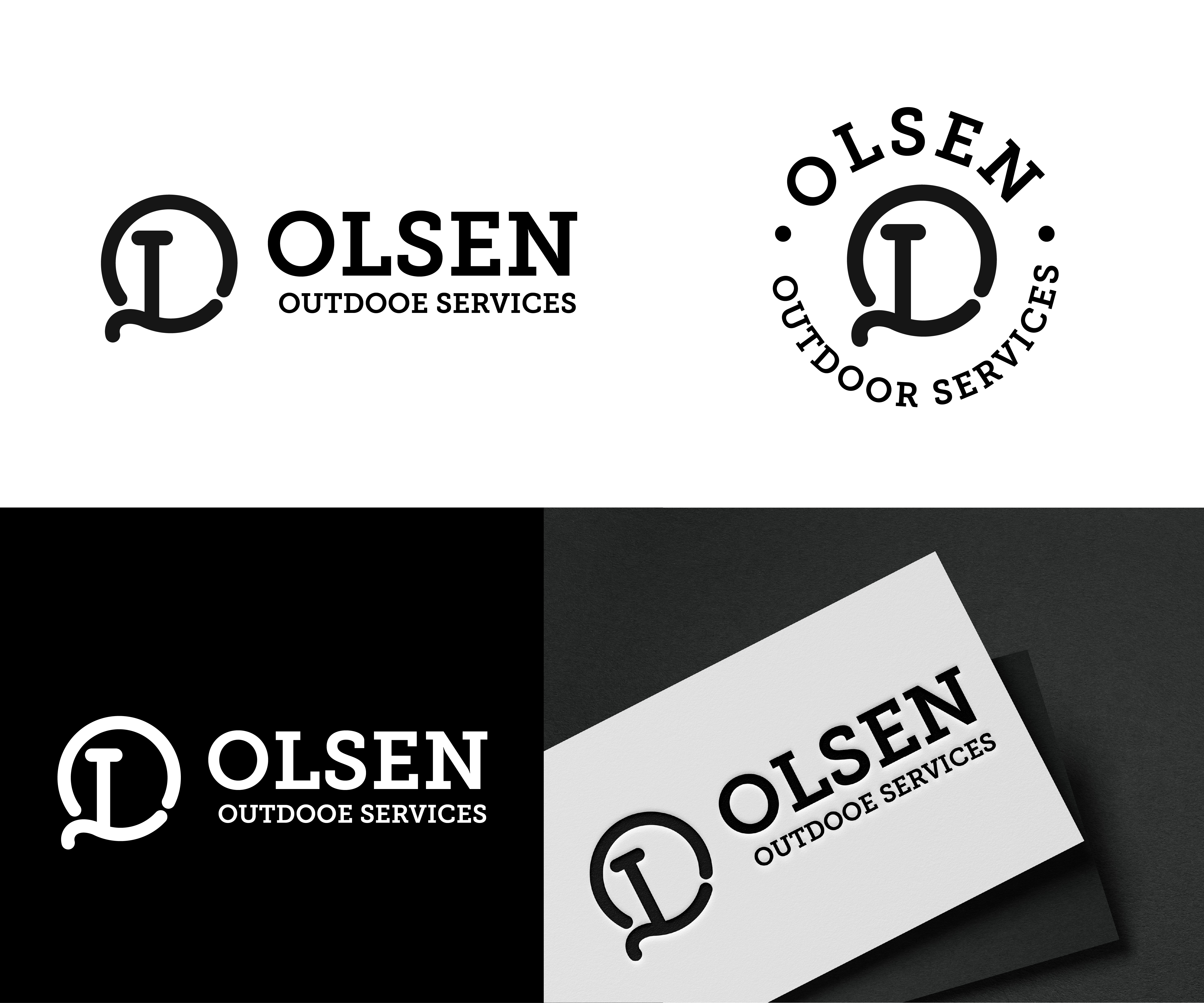 Diseño de Logo por Graphixpointt para Olsen Outdoor Services | Diseño #35531746