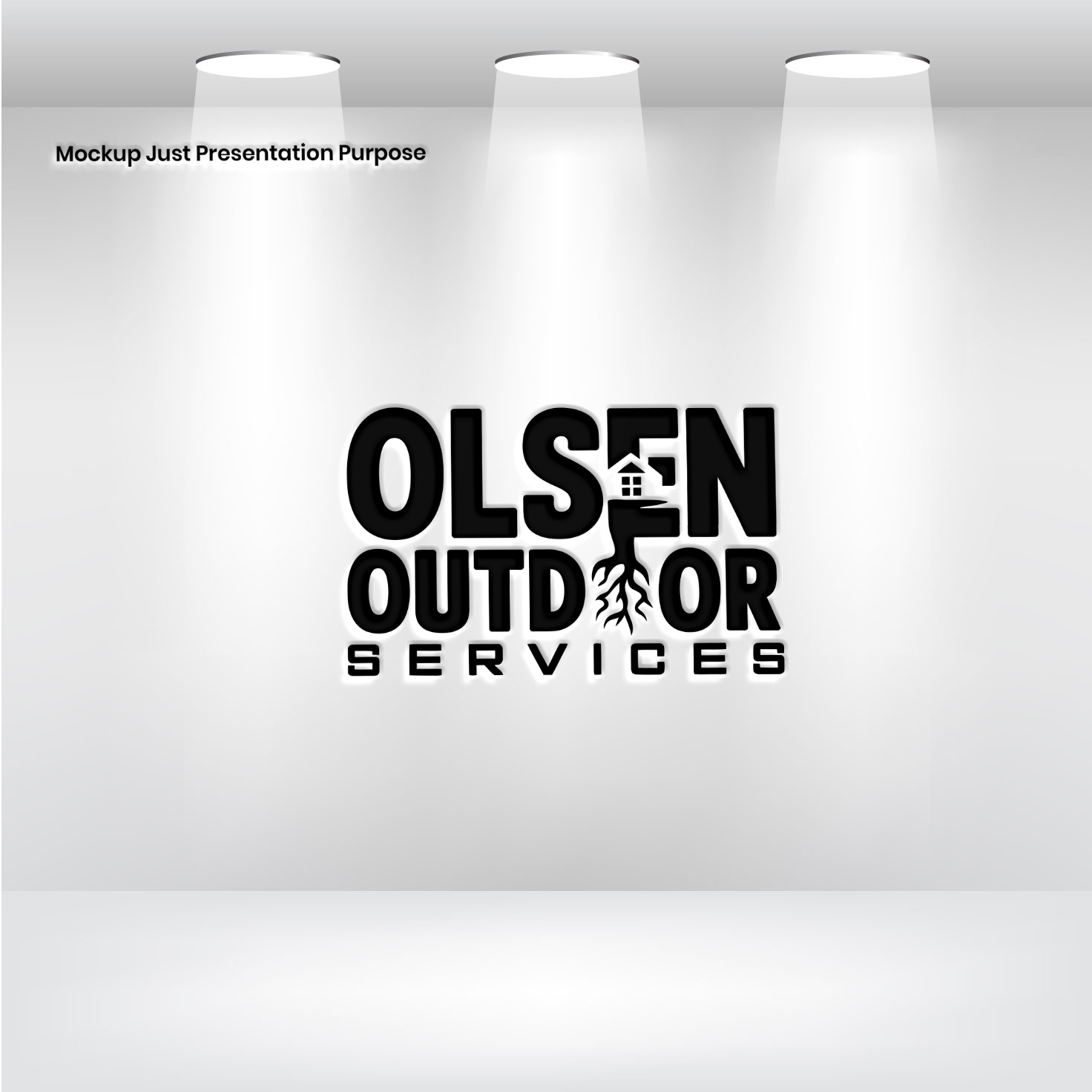 Logo Design by VectorForge for Olsen Outdoor Services | Design #35536025