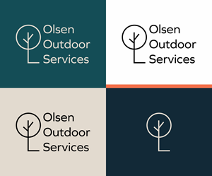 Logo Design by The Art Store for Olsen Outdoor Services | Design: #35531219