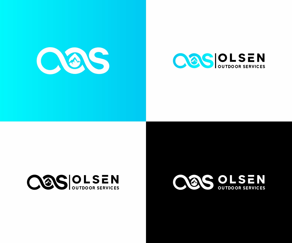 Logo Design by The Art Store for Olsen Outdoor Services | Design #35536165
