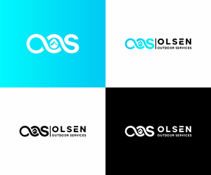 Logo Design by The Art Store for Olsen Outdoor Services | Design: #35536165