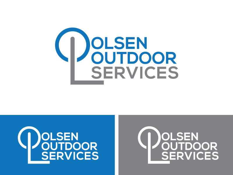 Logo Design by design gallary zh for Olsen Outdoor Services | Design #35525936
