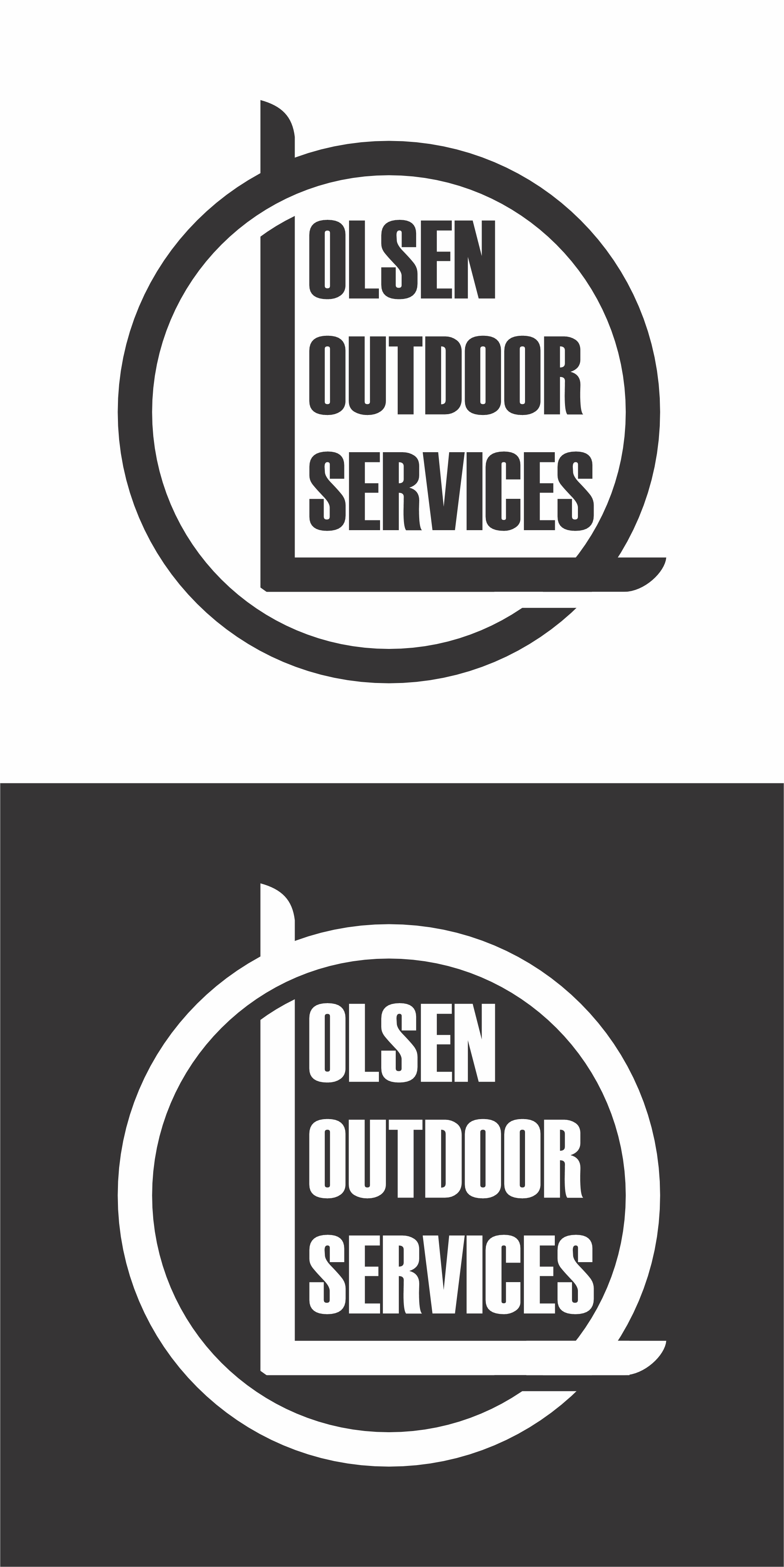 Logo Design by ucuame for Olsen Outdoor Services | Design #35525891