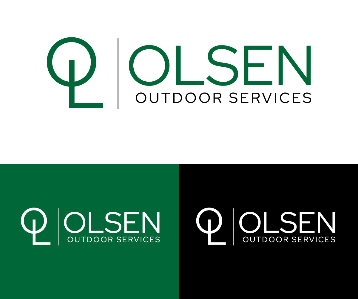 Logo Design by RaKu 2 for Olsen Outdoor Services | Design #35552410