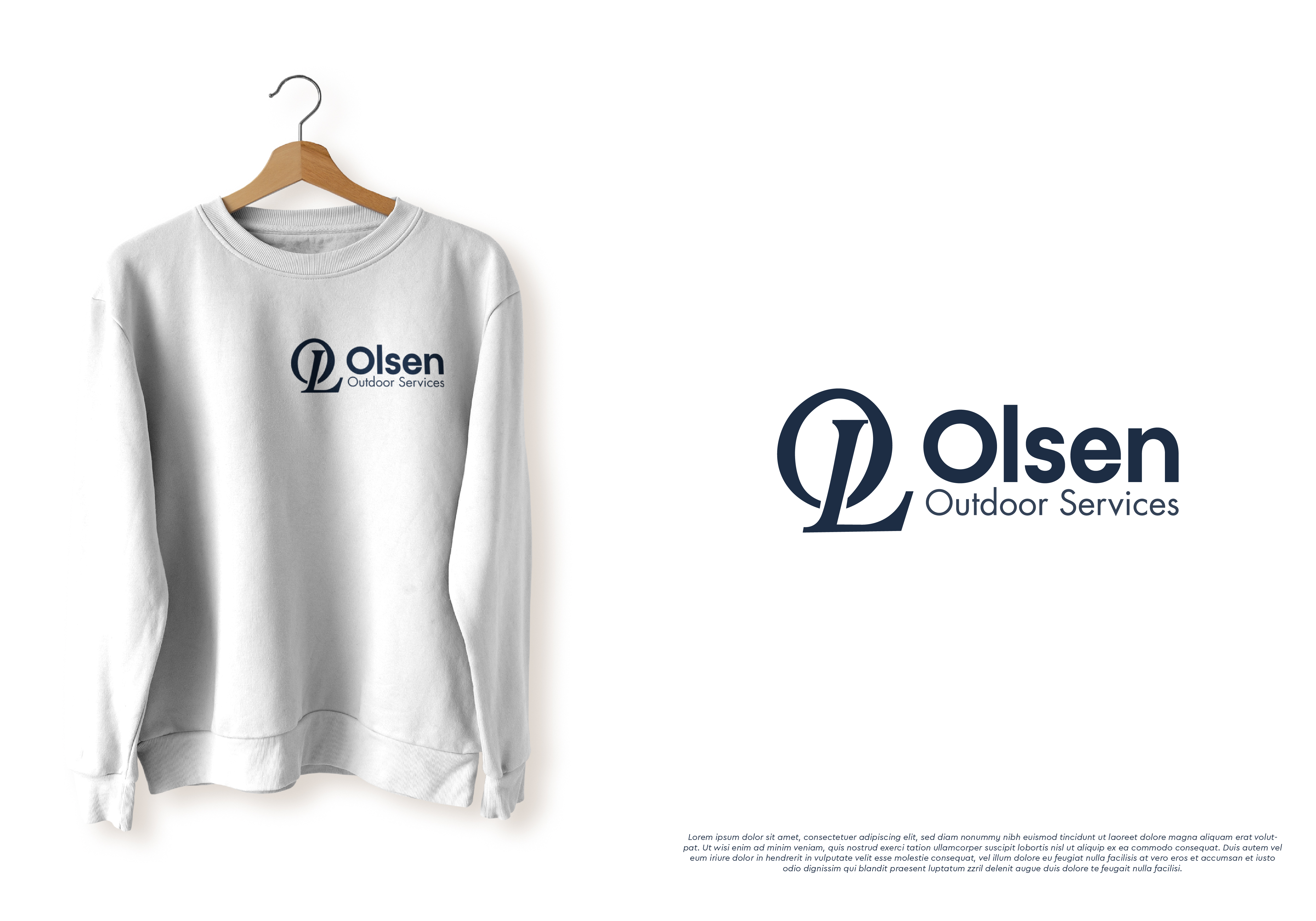 Logo Design by BEJIN for Olsen Outdoor Services | Design #35531803