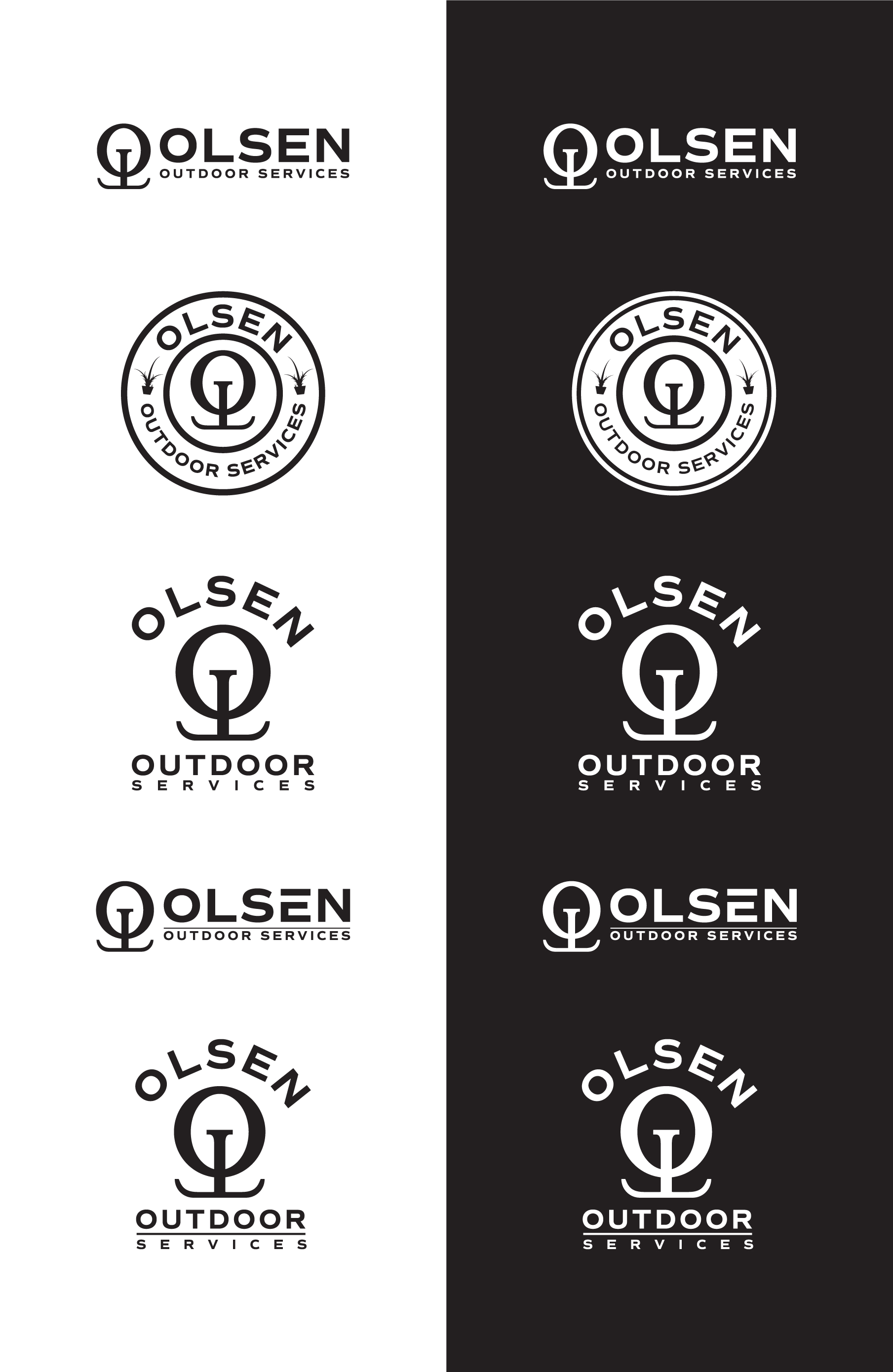 Design de Logo par Tube light pour Olsen Outdoor Services | Design #35554562
