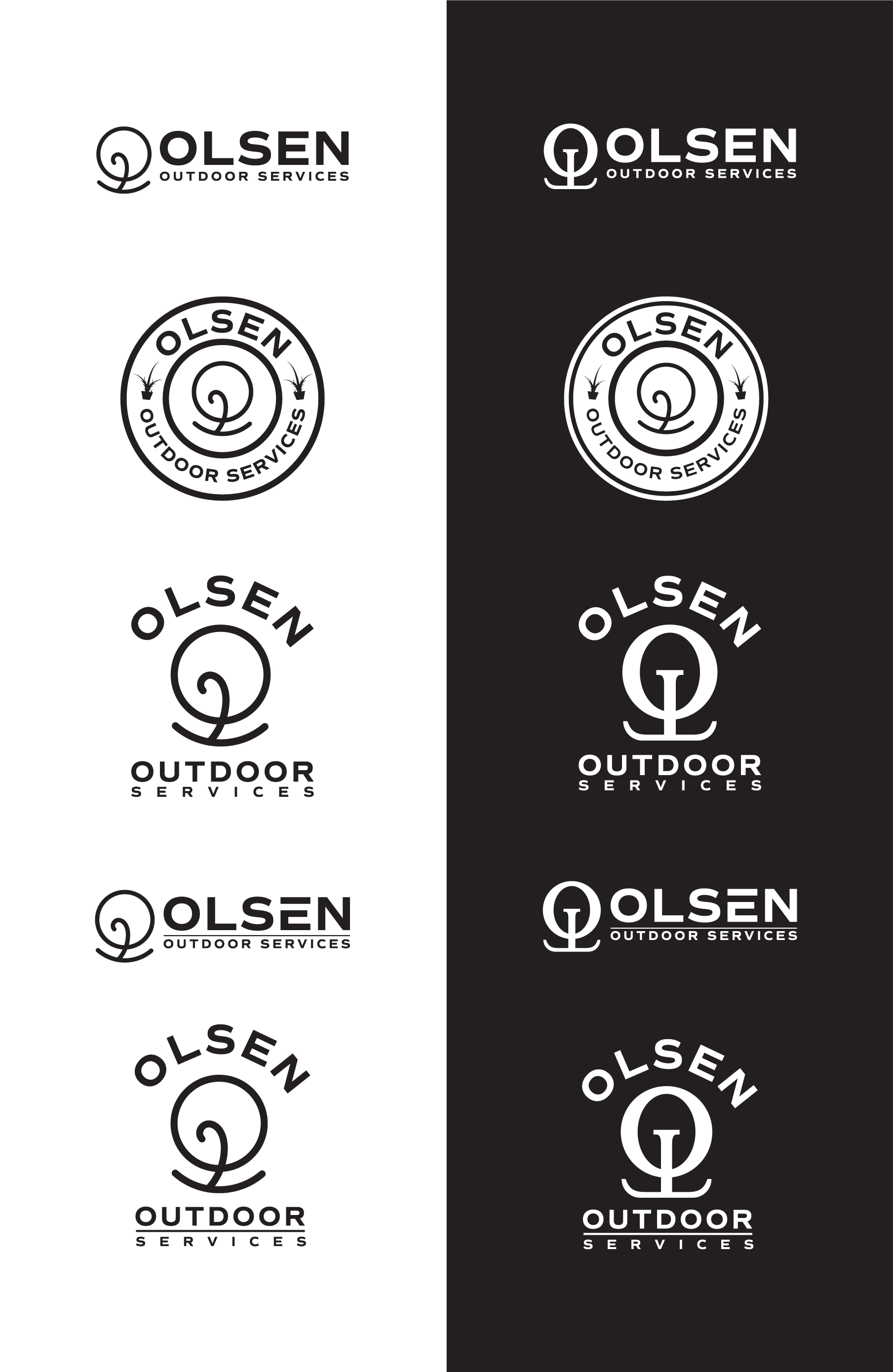 Design de Logo par Tube light pour Olsen Outdoor Services | Design #35554568