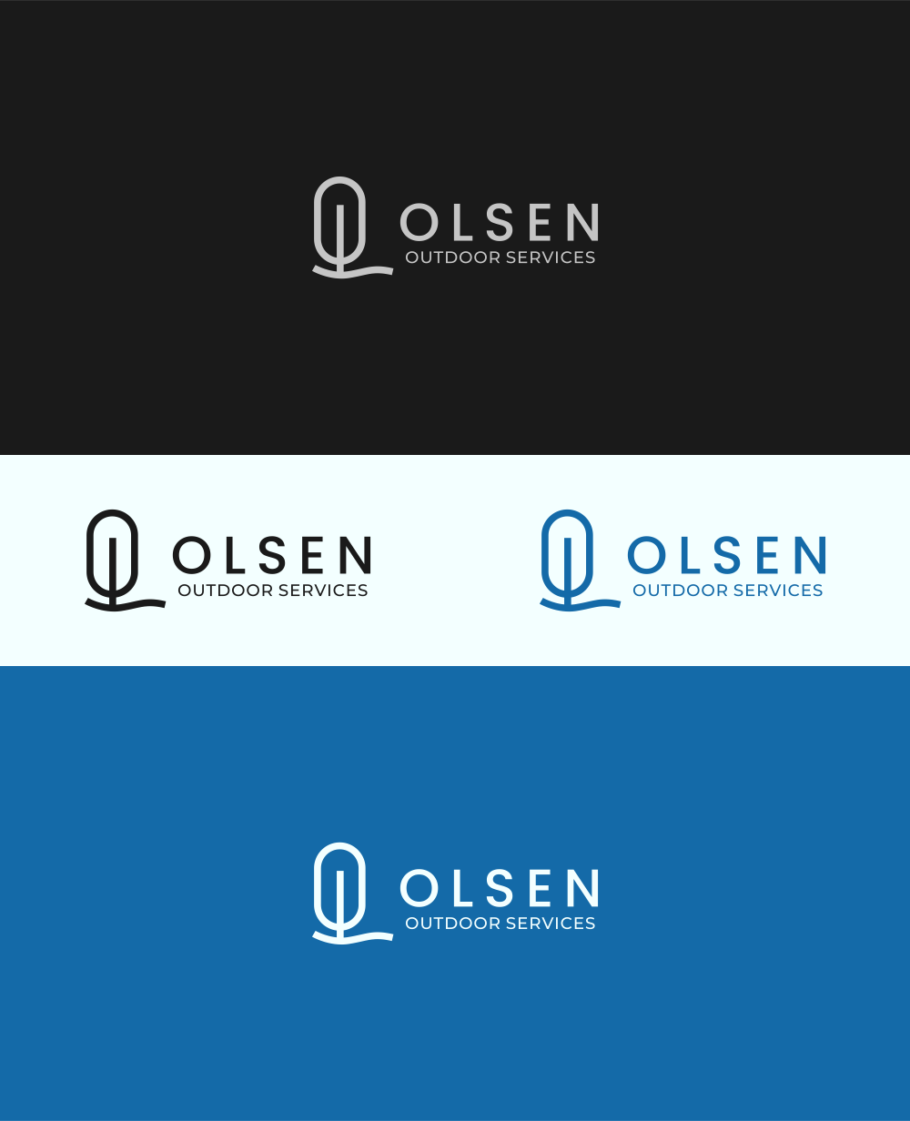 Logo-Design von Dafid Upel für Olsen Outdoor Services | Design #35532483