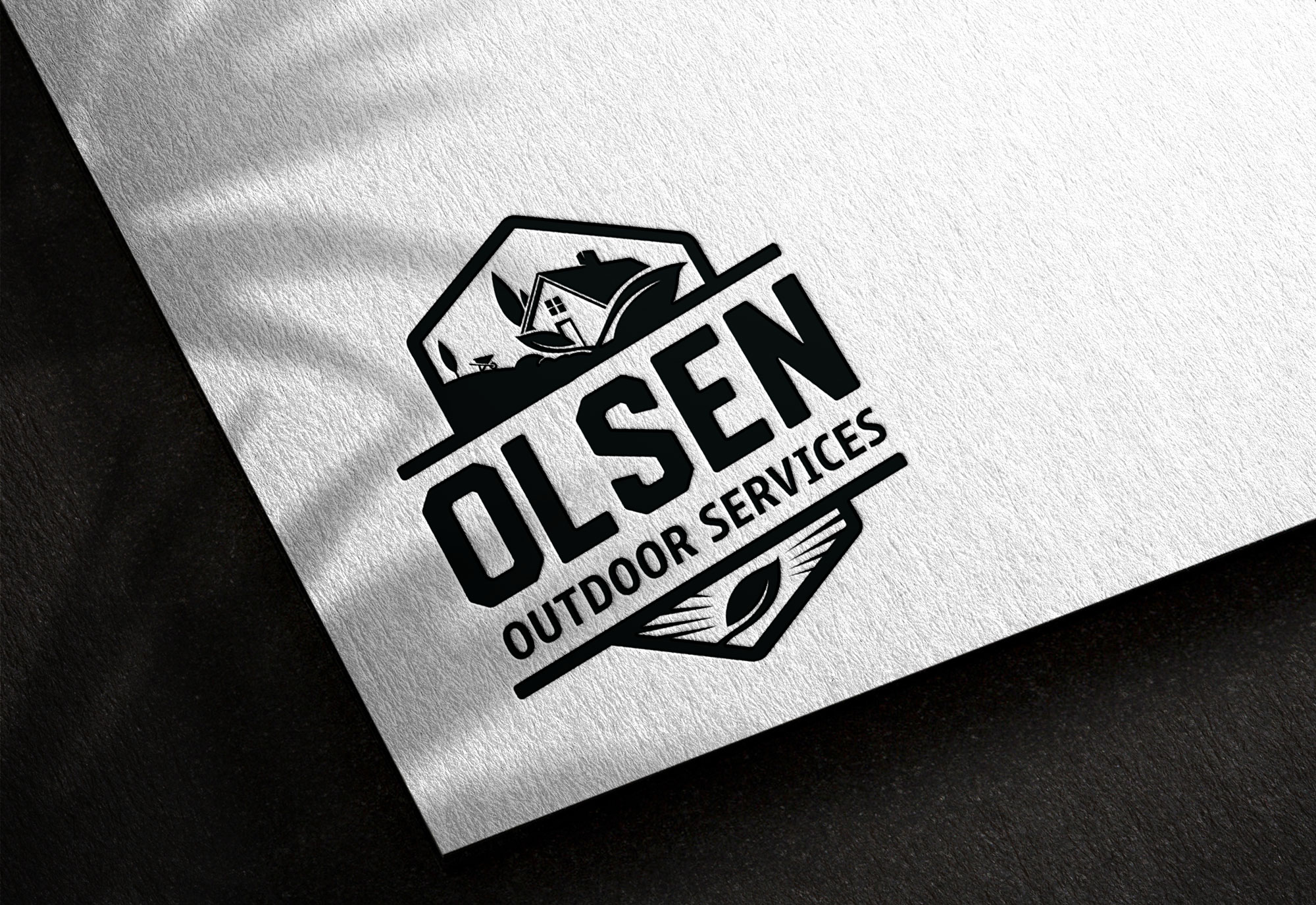 Logo-Design von Design_Duo für Olsen Outdoor Services | Design #35550094