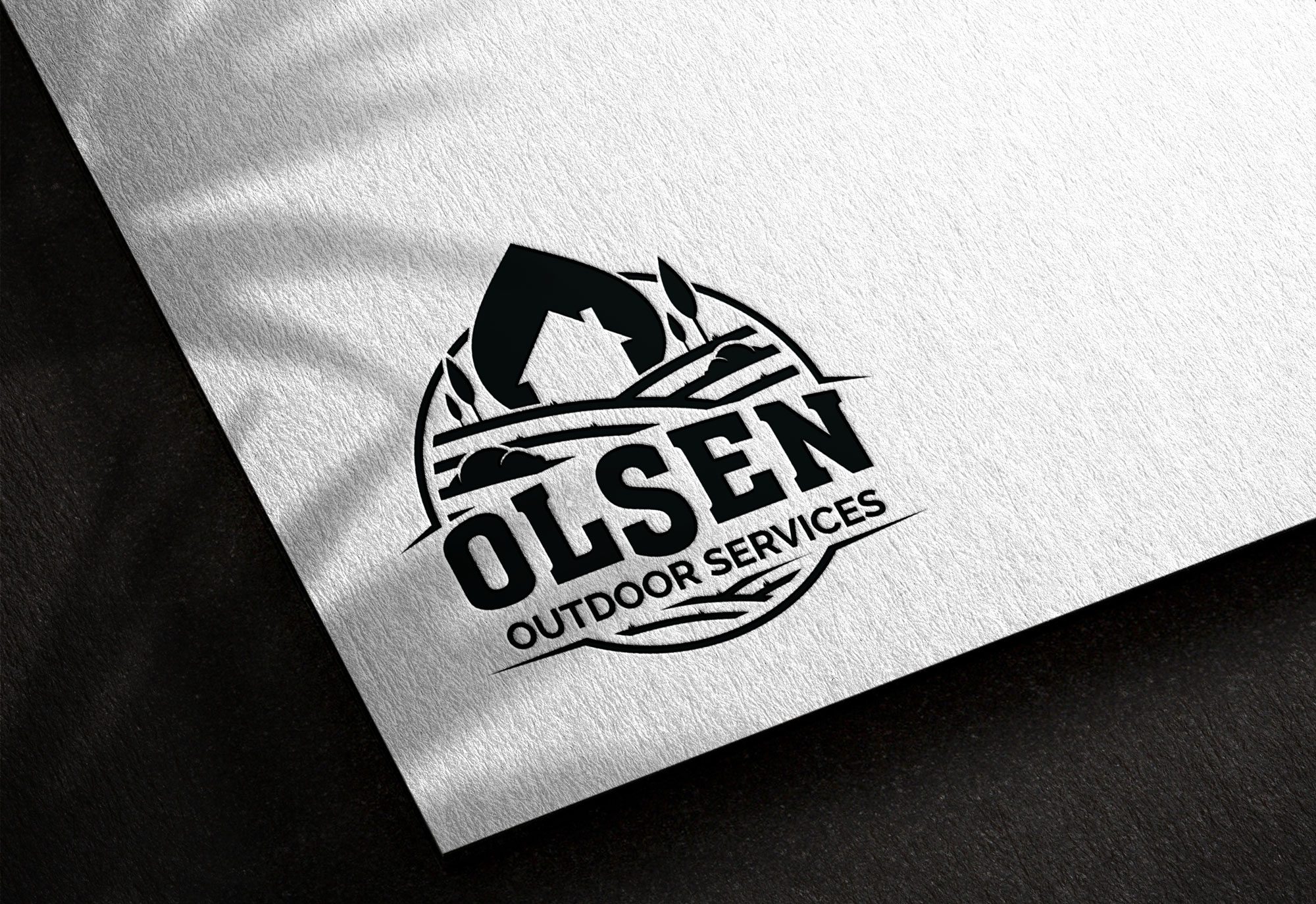 Logo Design by Design_Duo for Olsen Outdoor Services | Design #35550096
