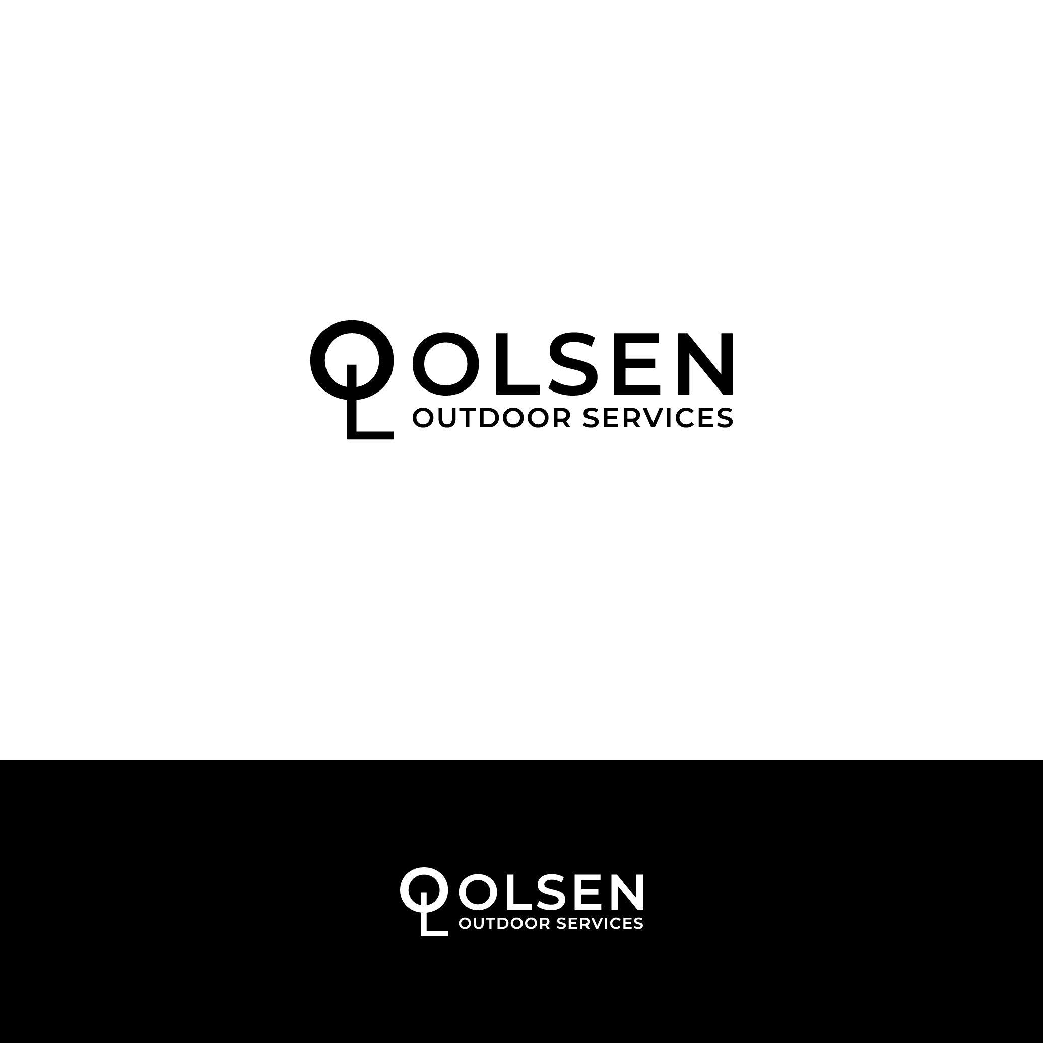 Logo Design by @fatim_designs for Olsen Outdoor Services | Design #35567117