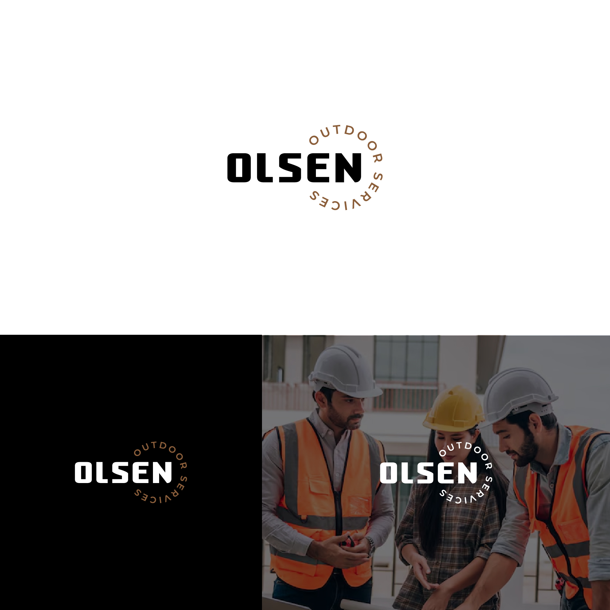 Logo Design by @fatim_designs for Olsen Outdoor Services | Design #35567211