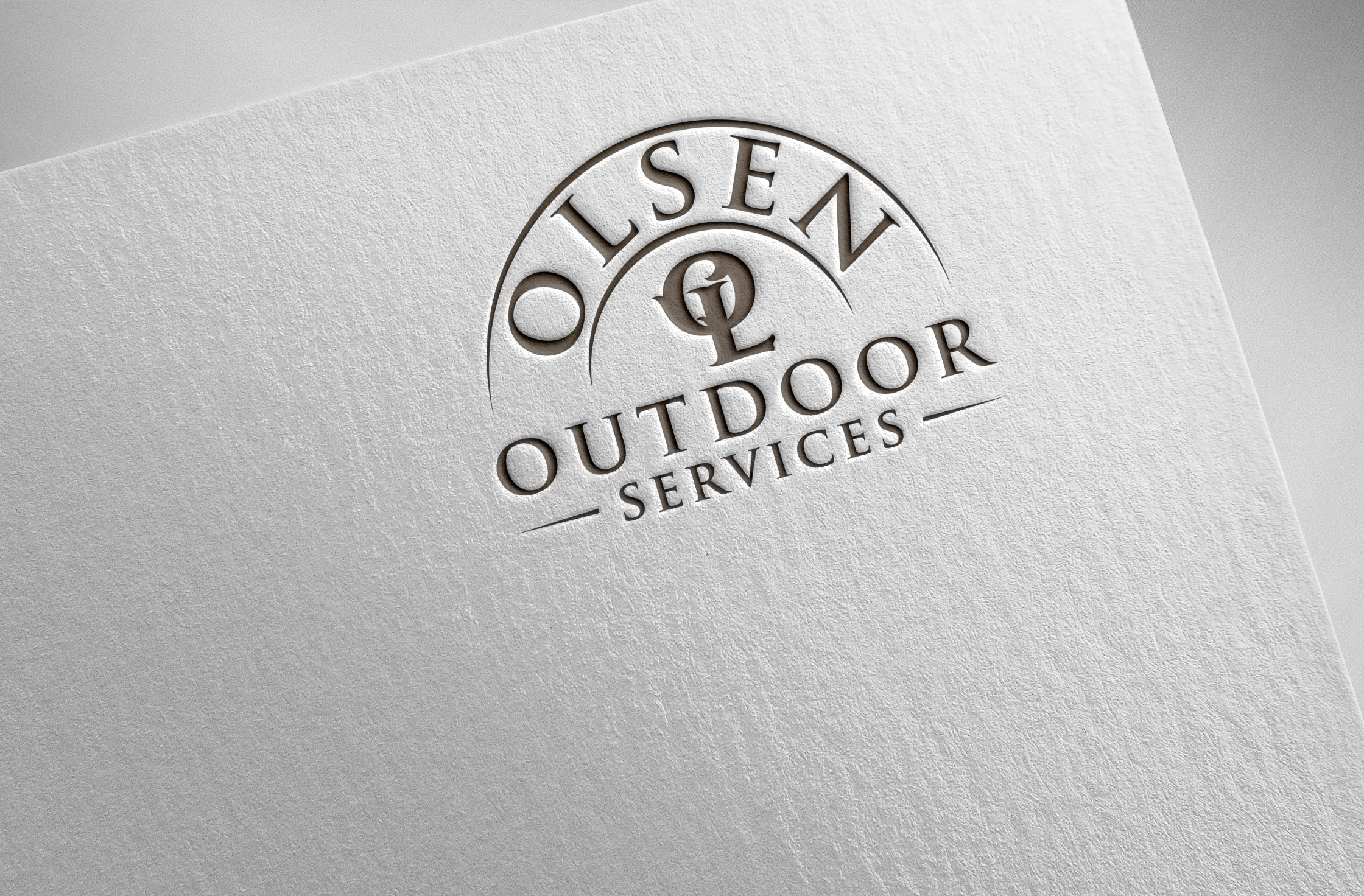 Logo Design by Pilot_DesignR™ for Olsen Outdoor Services | Design #35525899