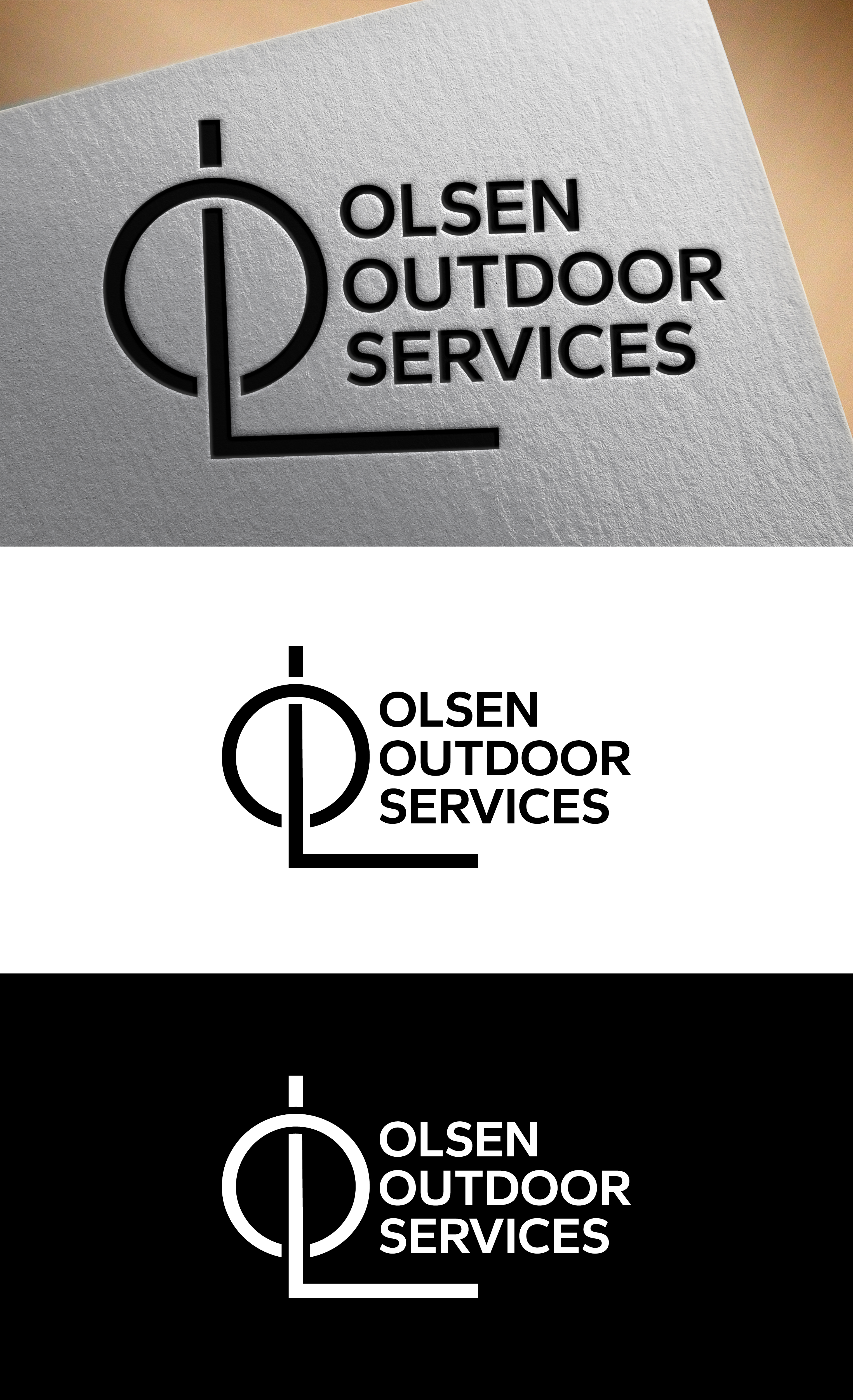 Diseño de Logo por AKTech para Olsen Outdoor Services | Diseño #35533417