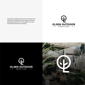Logo Design by Kusuma Studio for Olsen Outdoor Services | Design: #35533261