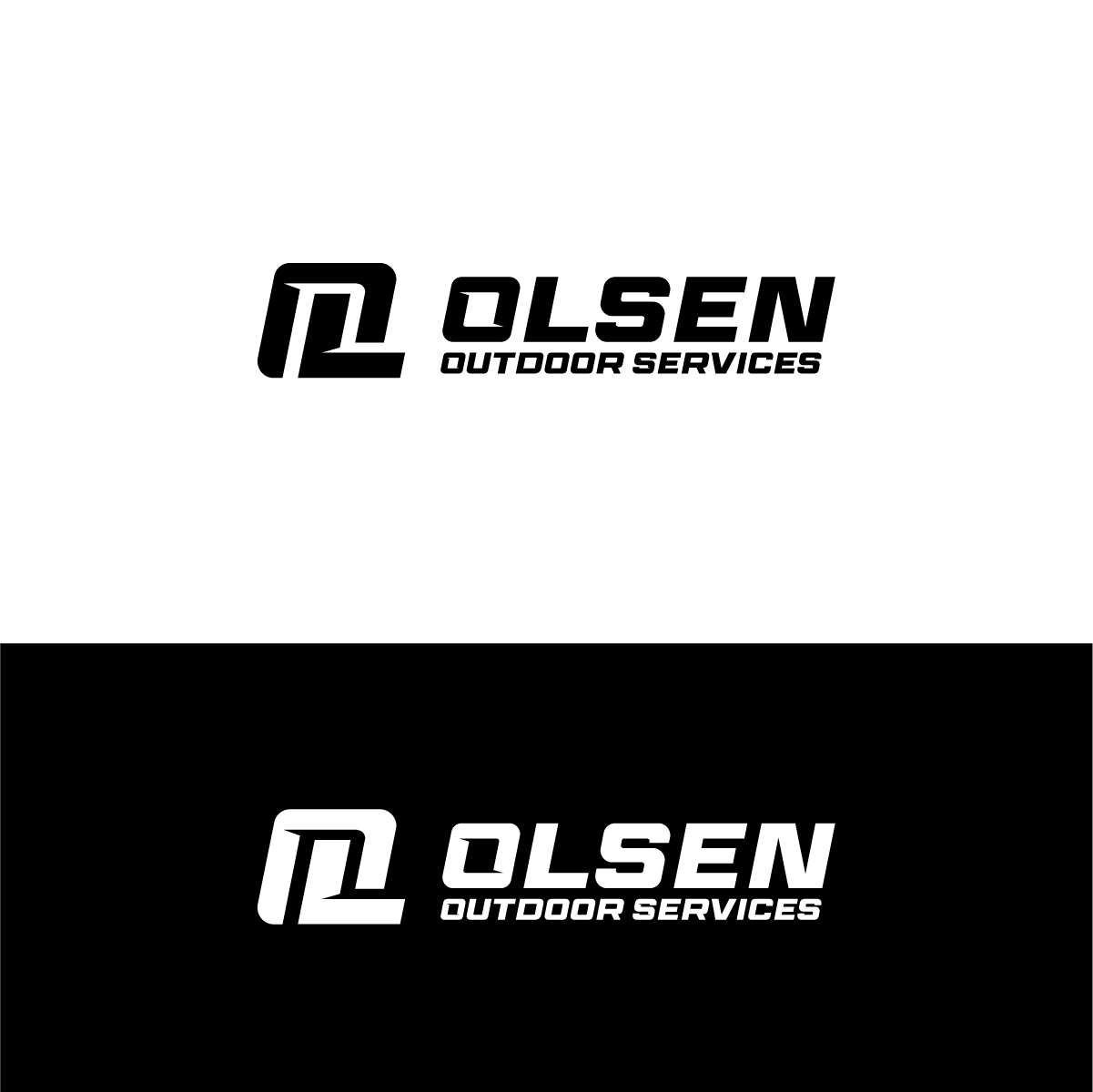 Logo Design by Barish Design for Olsen Outdoor Services | Design #35543462