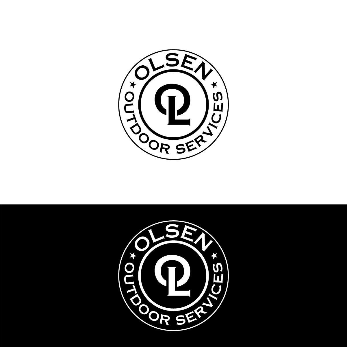 Logo-Design von Barish Design für Olsen Outdoor Services | Design #35543463