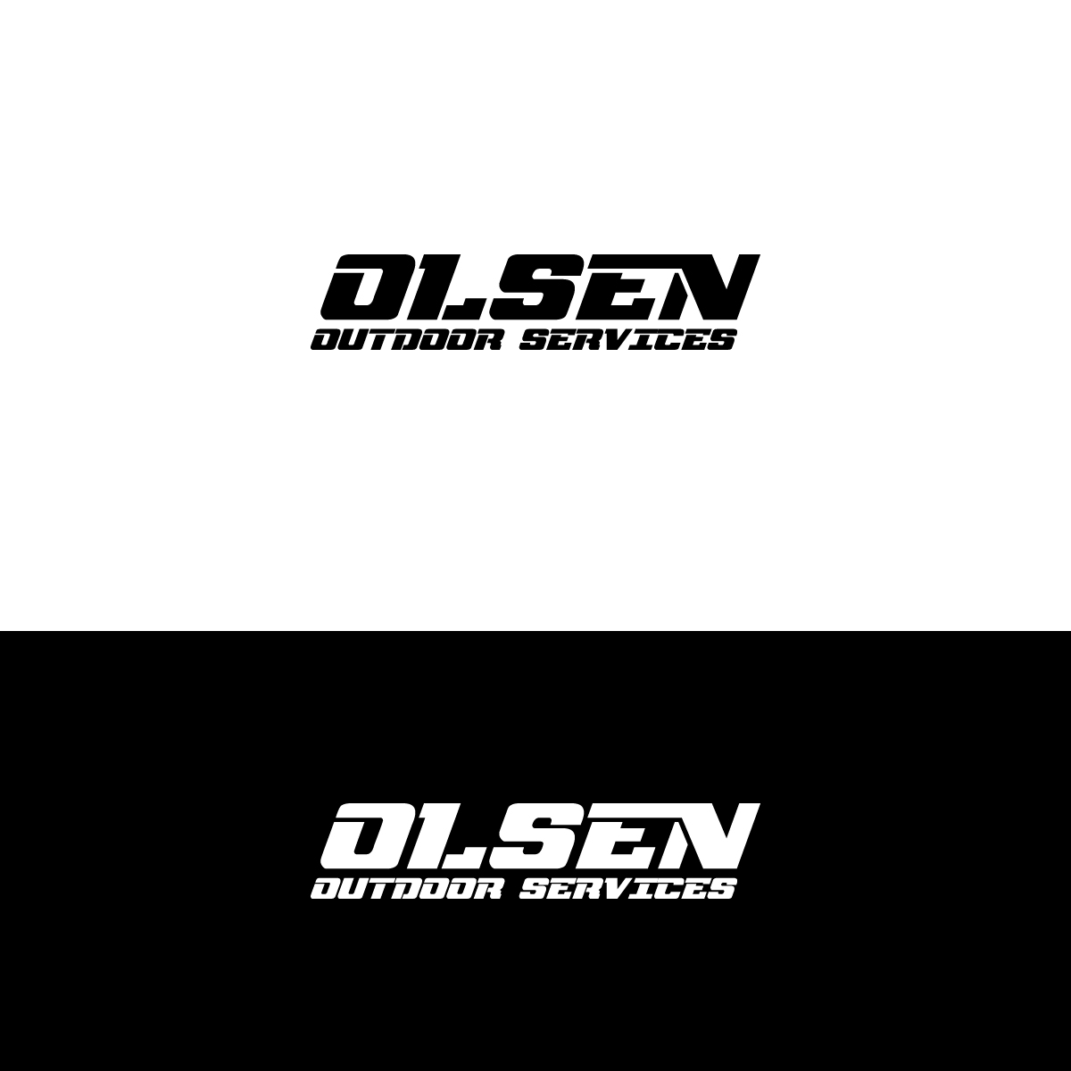 Logo Design by Barish Design for Olsen Outdoor Services | Design #35543464
