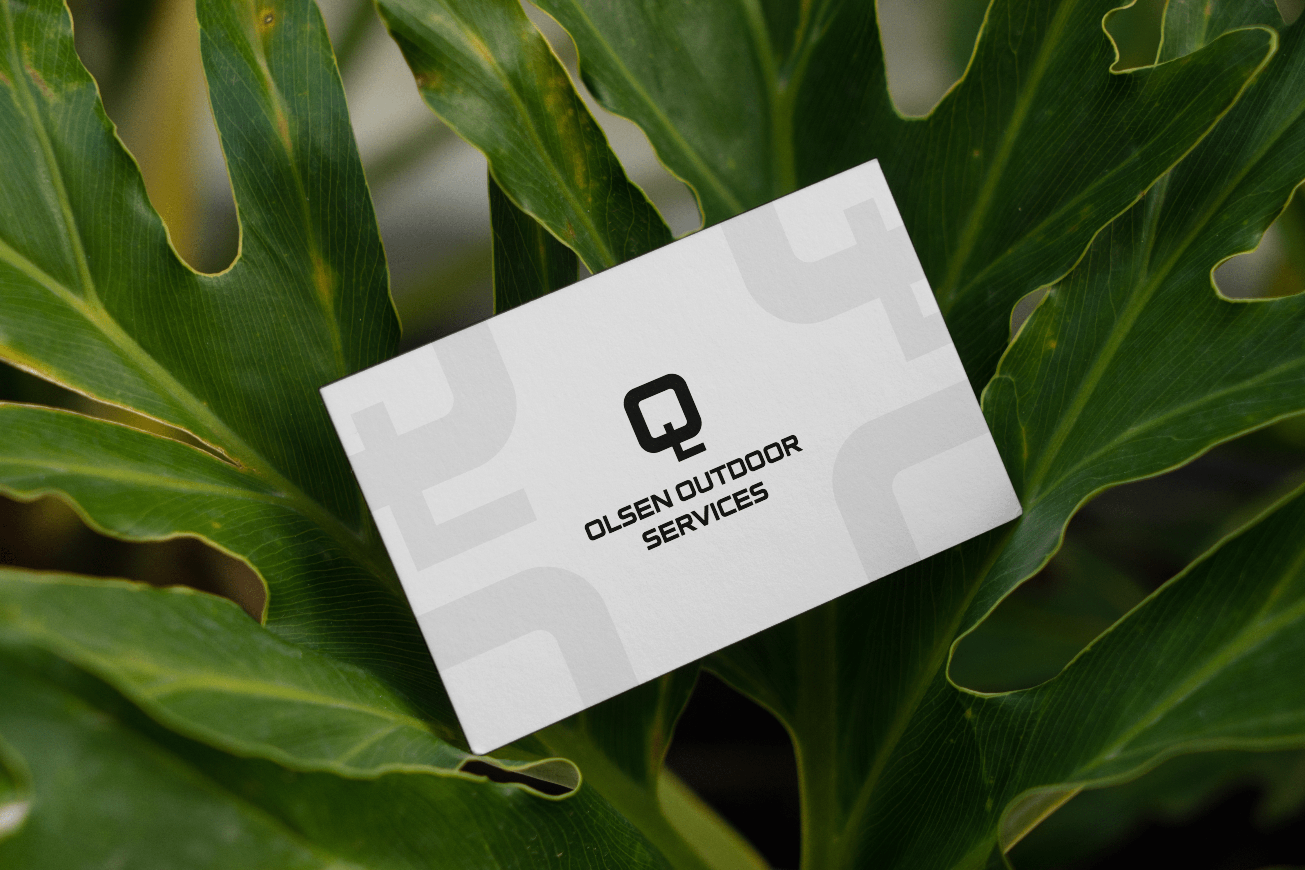 Logo Design by Amina Meera for Olsen Outdoor Services | Design #35568392