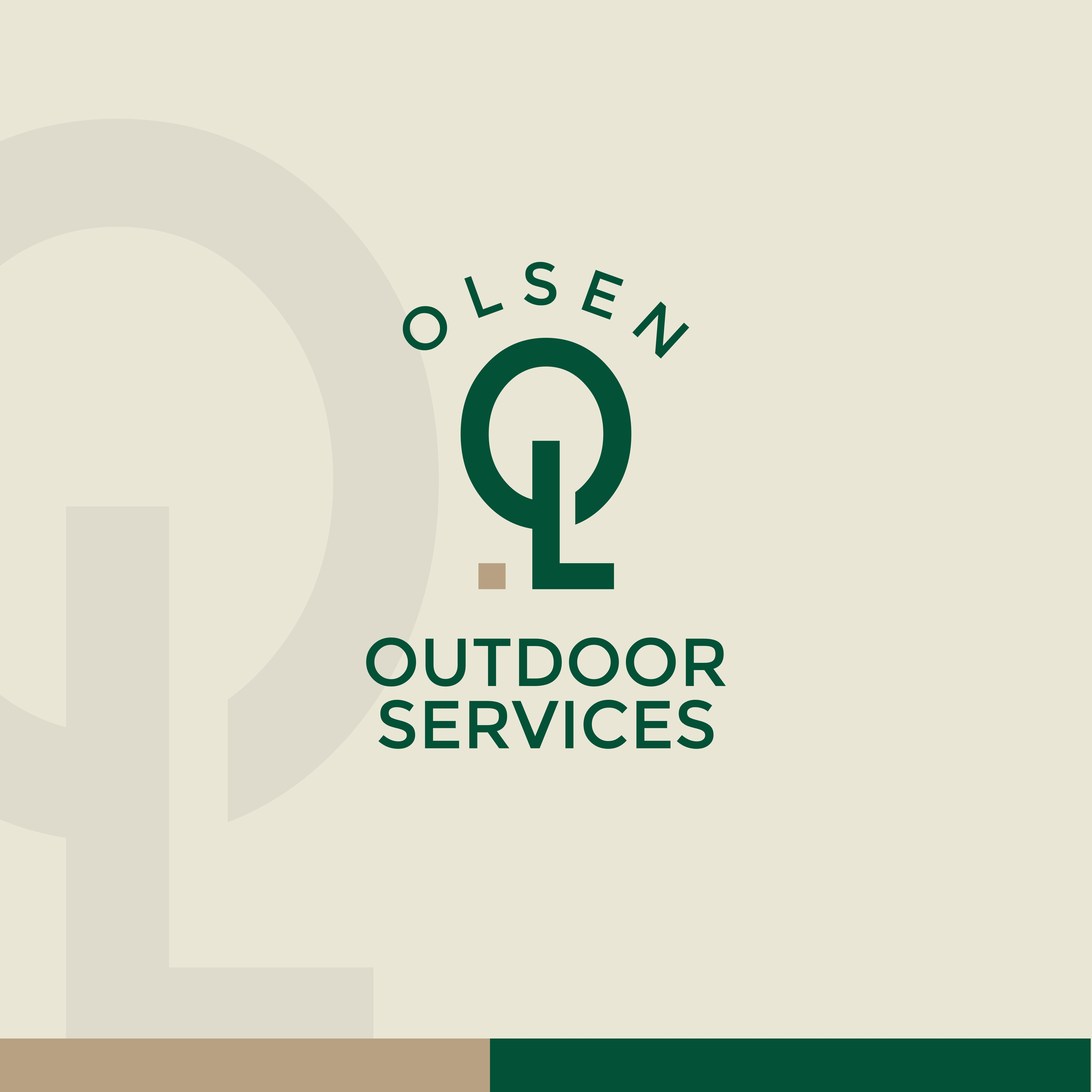 Logo Design by Muadi Jinan for Olsen Outdoor Services | Design #35568619
