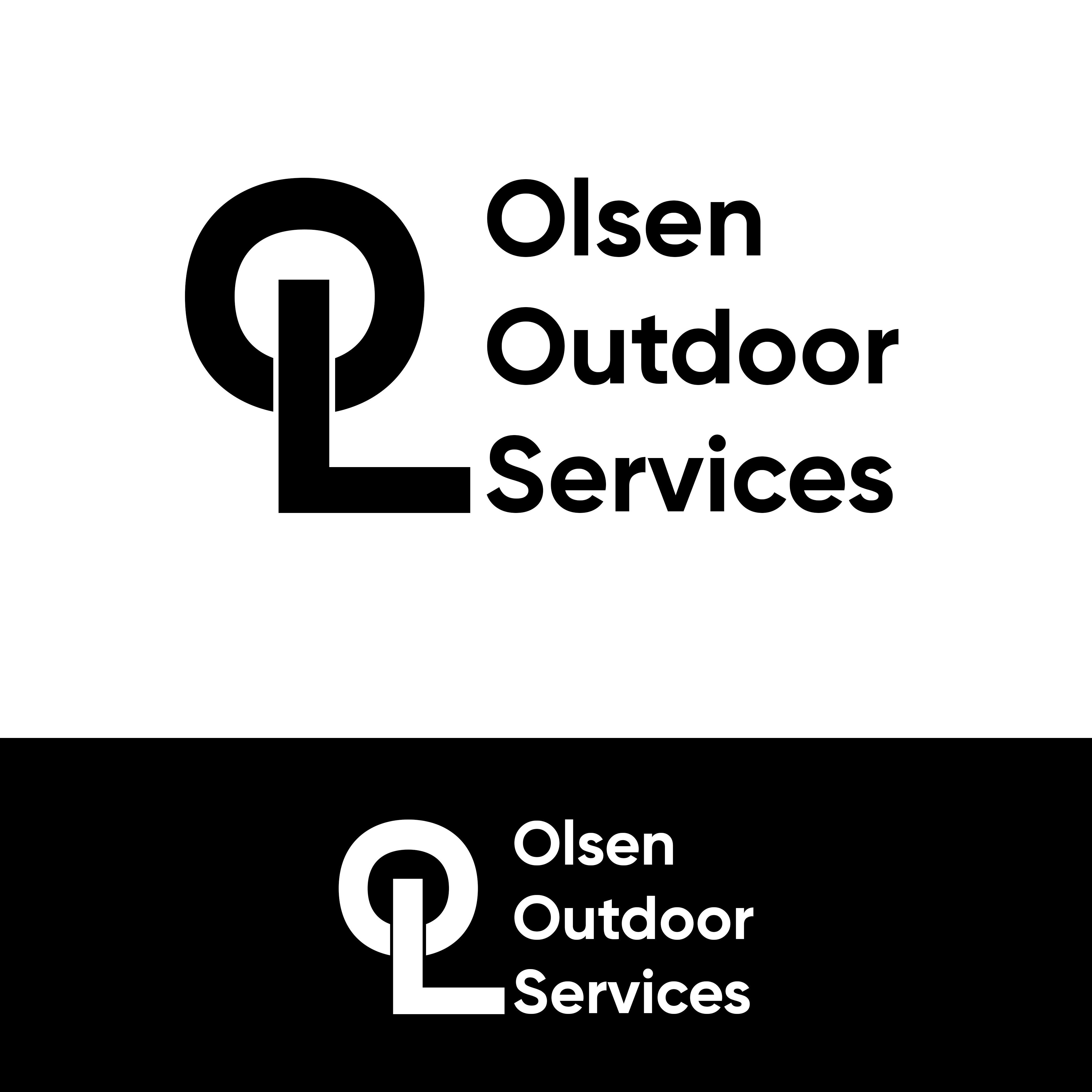 Logo Design by Burhan Art for Olsen Outdoor Services | Design #35535514