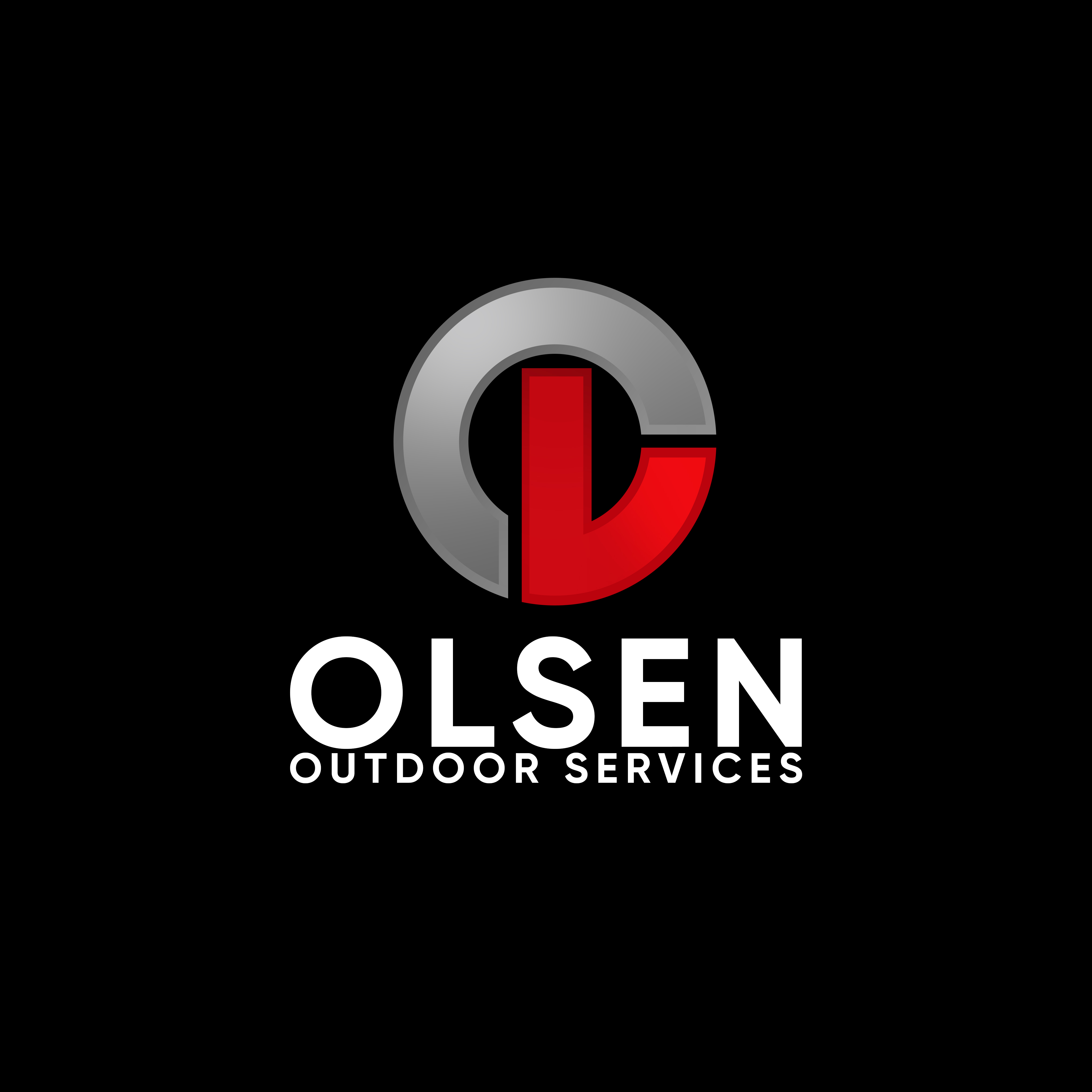 Logo Design by Burhan Art for Olsen Outdoor Services | Design #35542254