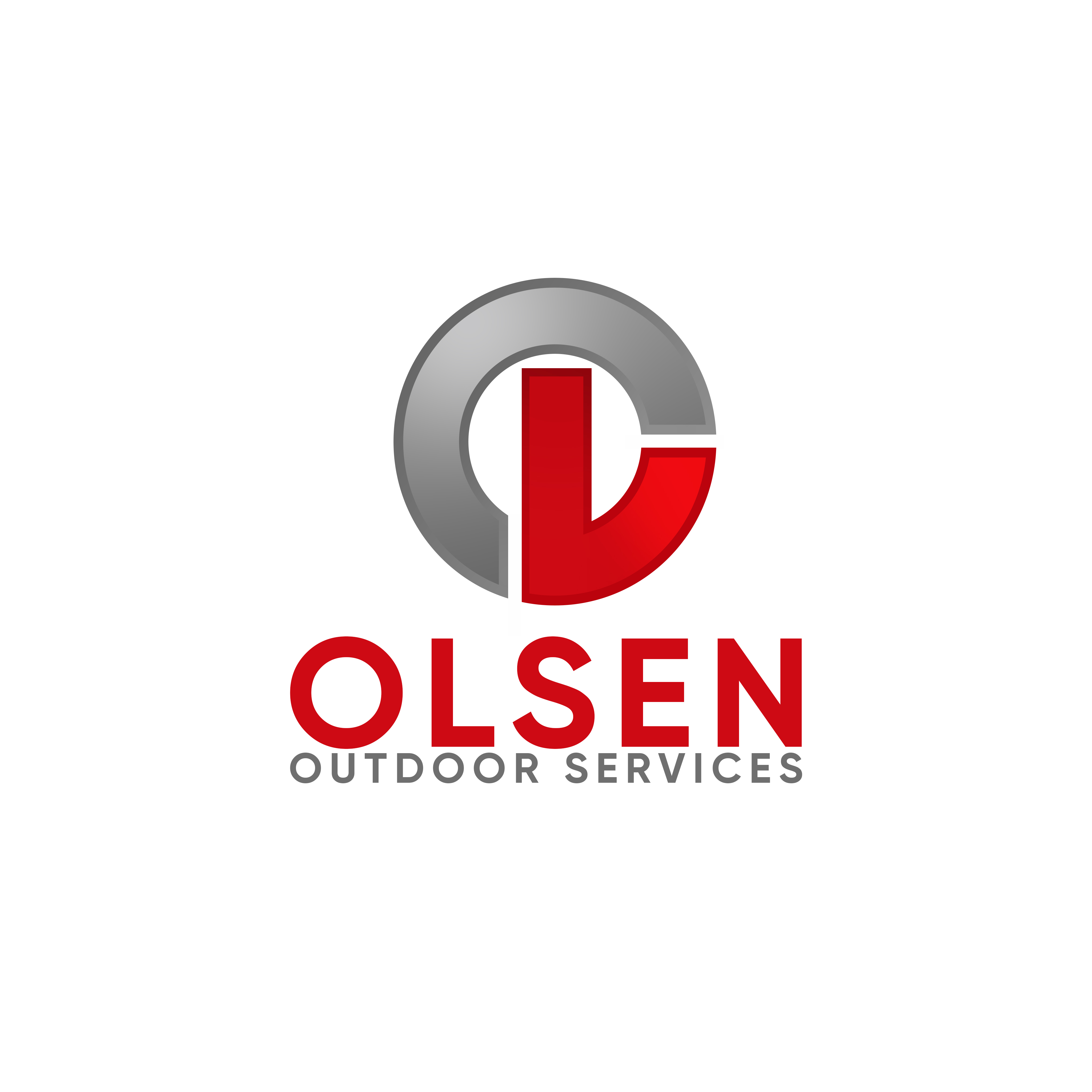 Logo Design by Burhan Art for Olsen Outdoor Services | Design #35542255