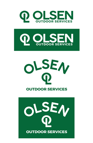 Logo Design by Mike Carroll for Olsen Outdoor Services | Design: #35534171