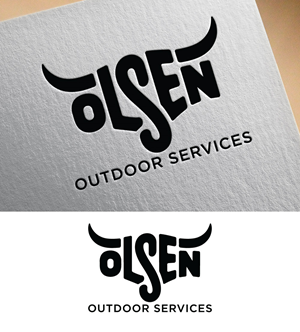 Logo Design by bute for Olsen Outdoor Services | Design: #35546369