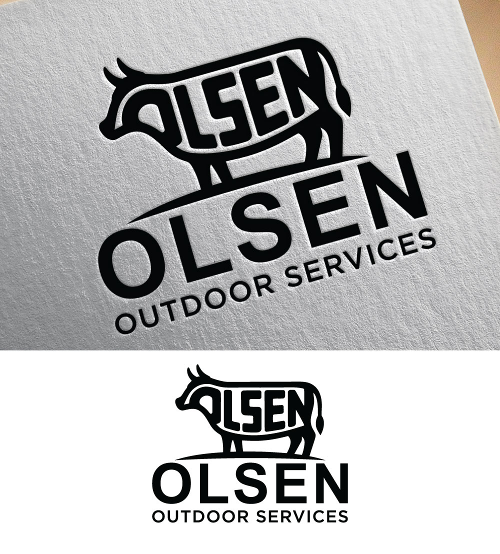 Logo Design by bute for Olsen Outdoor Services | Design #35546370